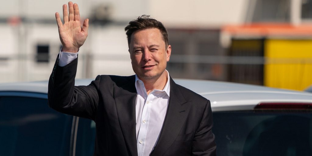 CEO Elon Musk van Tesla.