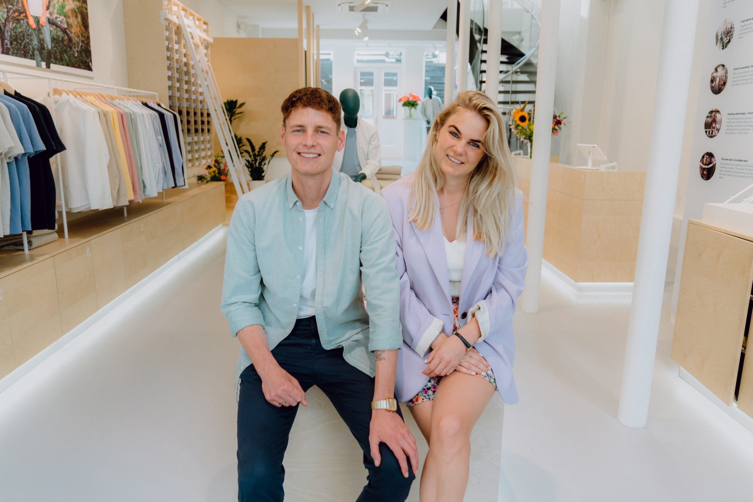 Lotte Vink & Kasper Brandi Petersen, founders van LABFRESH