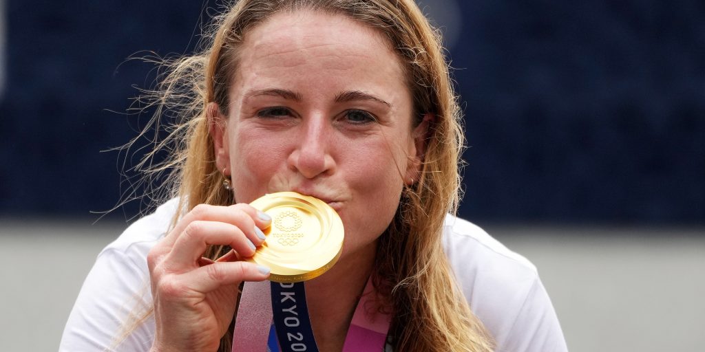 Annemiek van Vleuten heeft eindelijk goud.