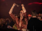 Bezoekers van club Shelter tijdens een Fieldlab-evenement.