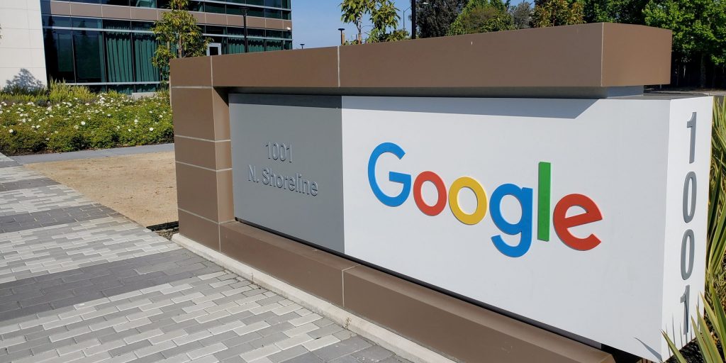 Google-hoofdkantoor in Mountain View