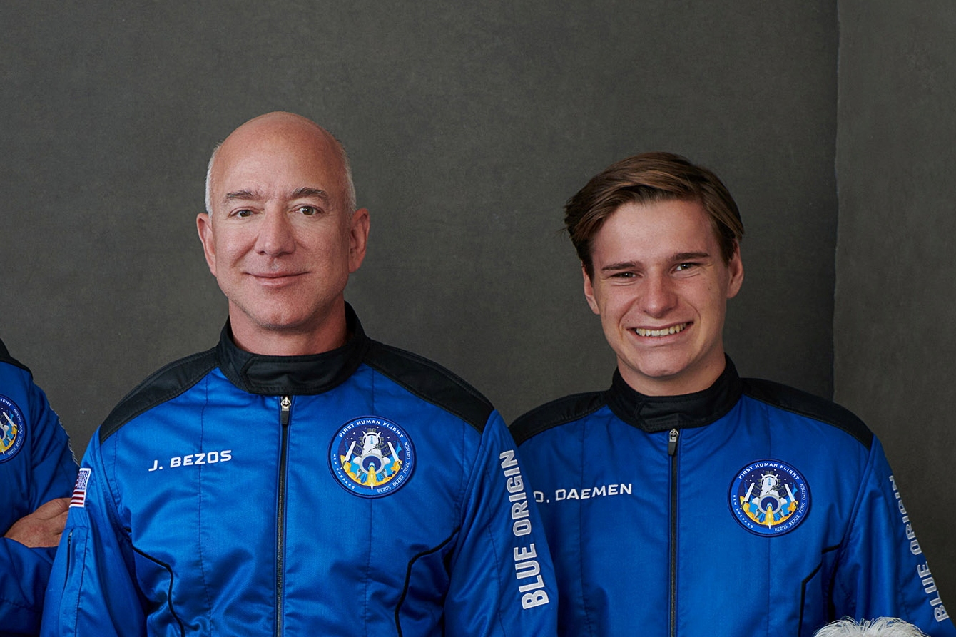 Oliver Daemen (18) is de jongste astronaut ooit na zijn ...