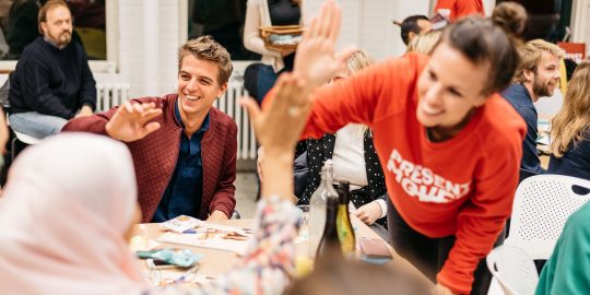 Meet-up van de Present Movement.