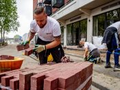 I costruttori di strade sono al lavoro