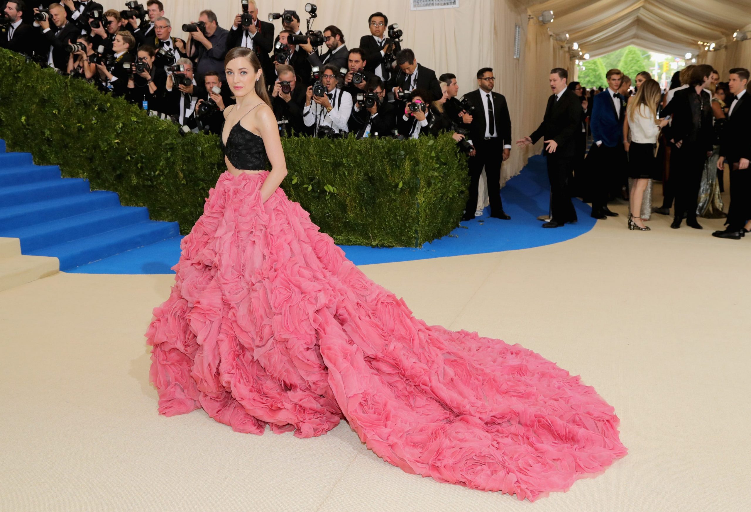 Laura Osnes Rei Kawakubo Comme des Garcons Met Gala 2017