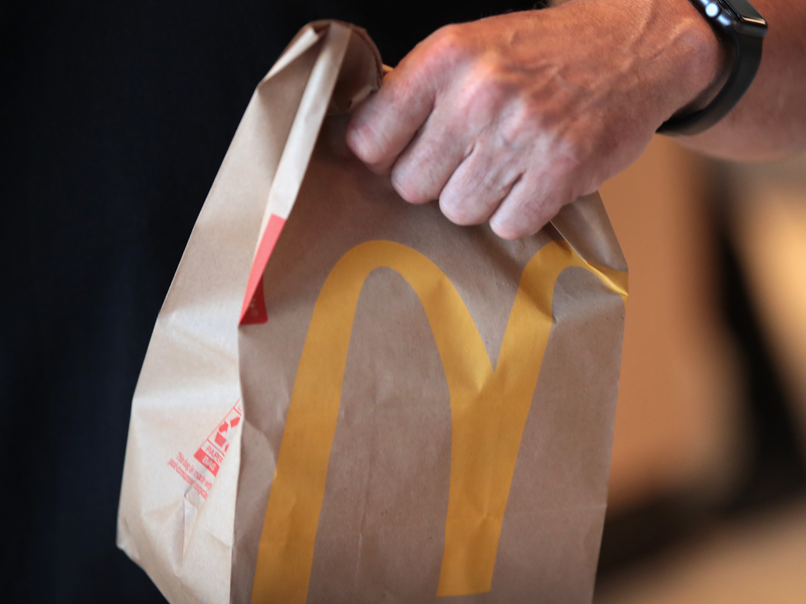 mcdonalds bag