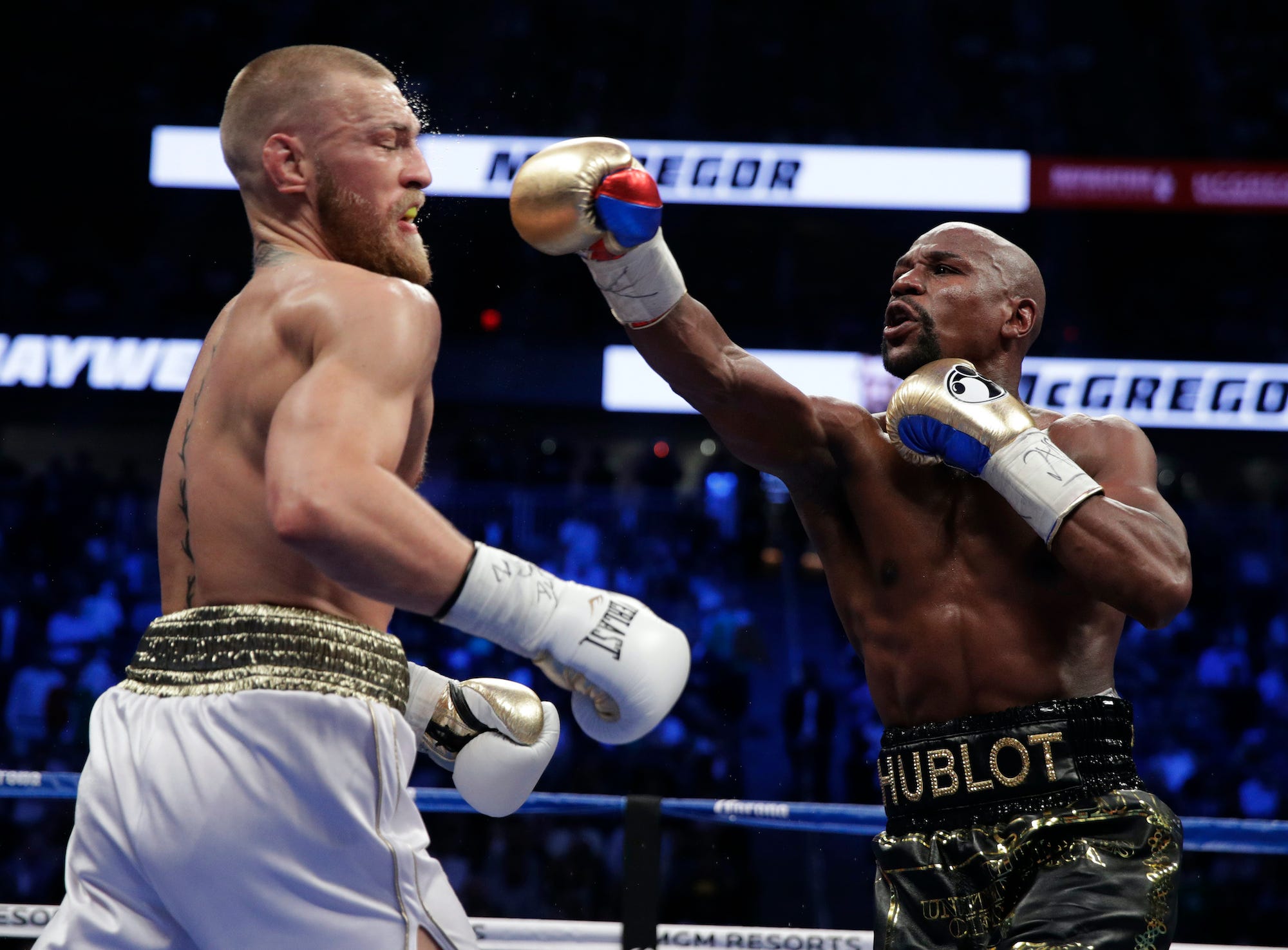 McGregor and Mayweather