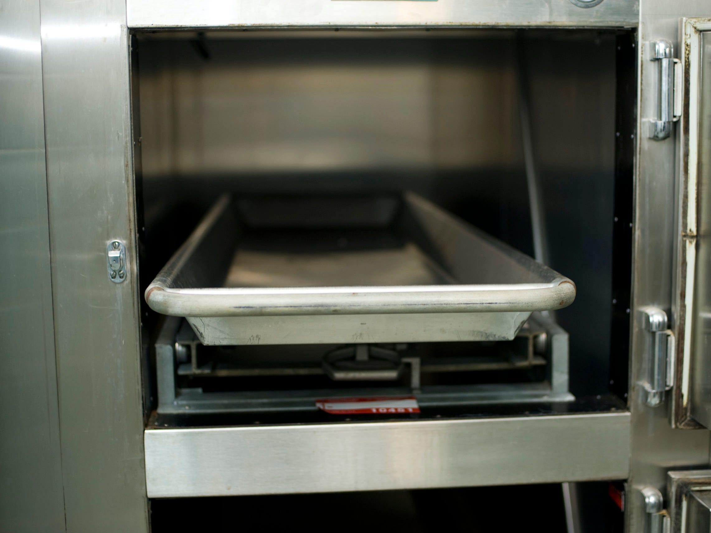 Hospital morgue drawers