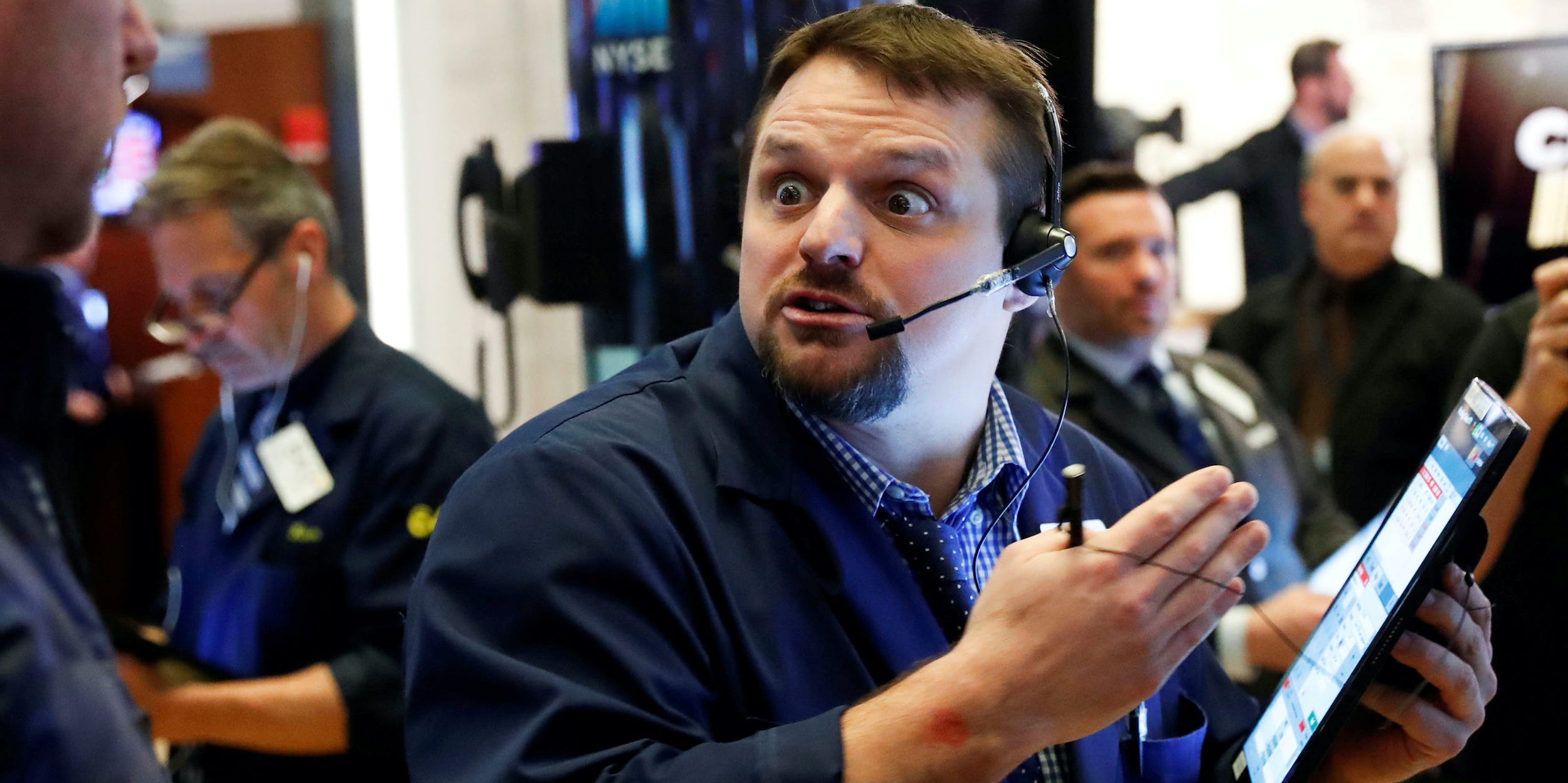 NYSE trader worried