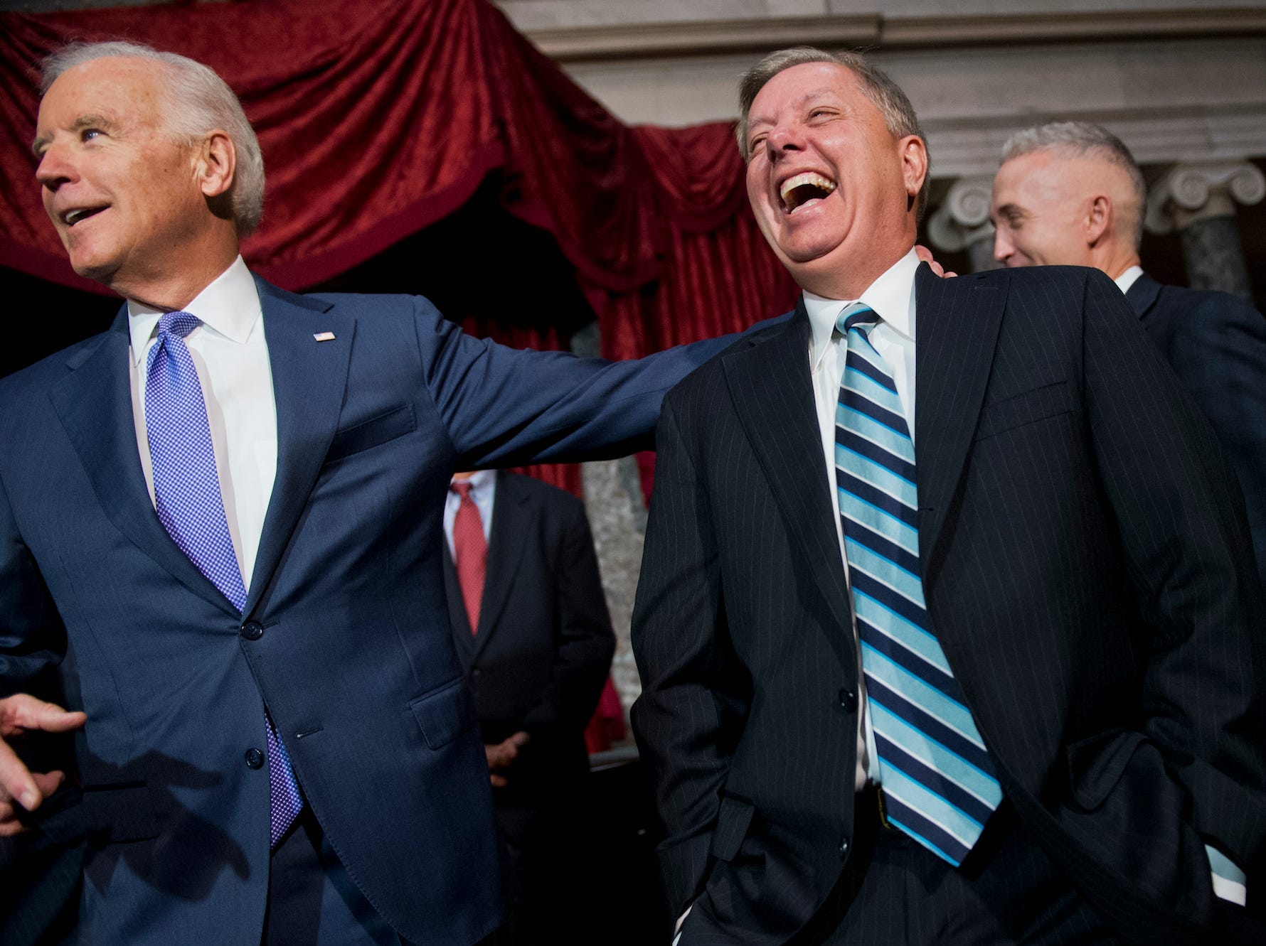 Joe Biden and Lindsey Graham