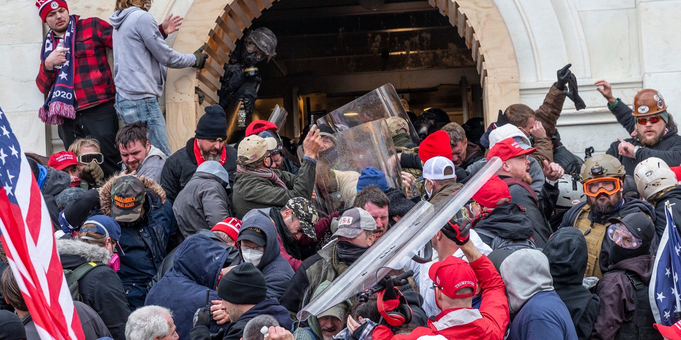 Capitol seige invasion trump mob congress