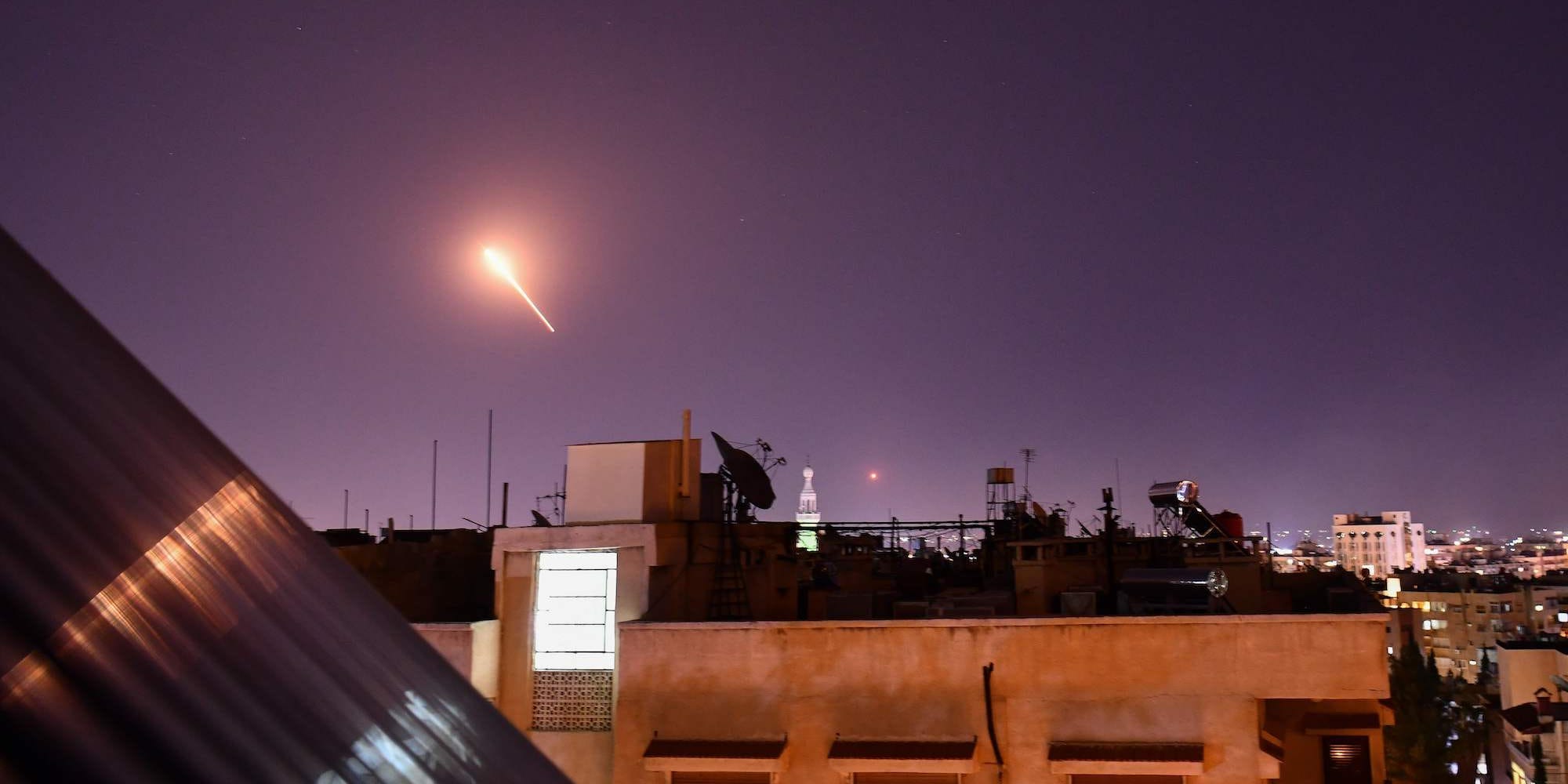 Syria Israel Damascus missile airstrike