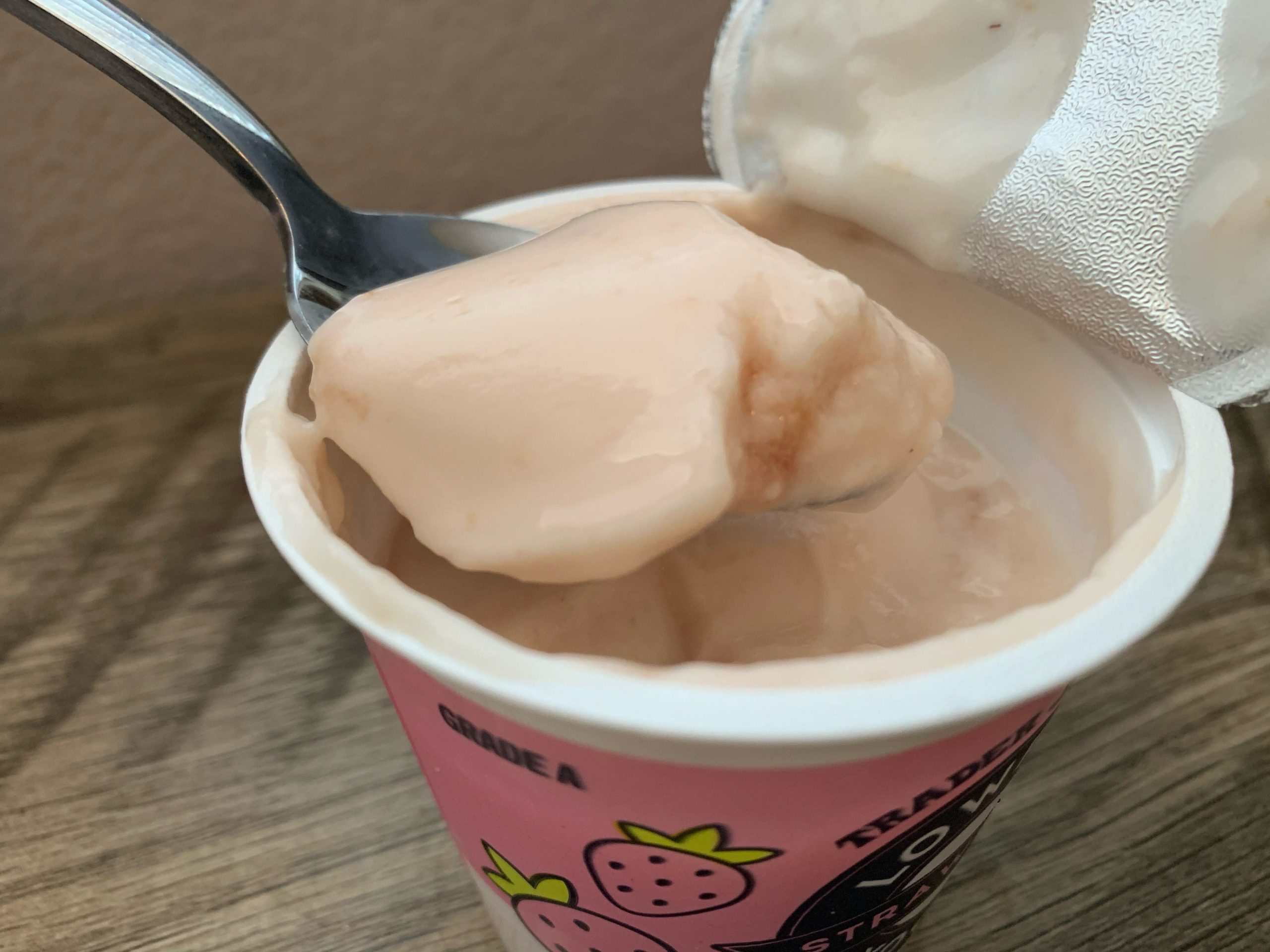 trader joe's strawberry yogurt