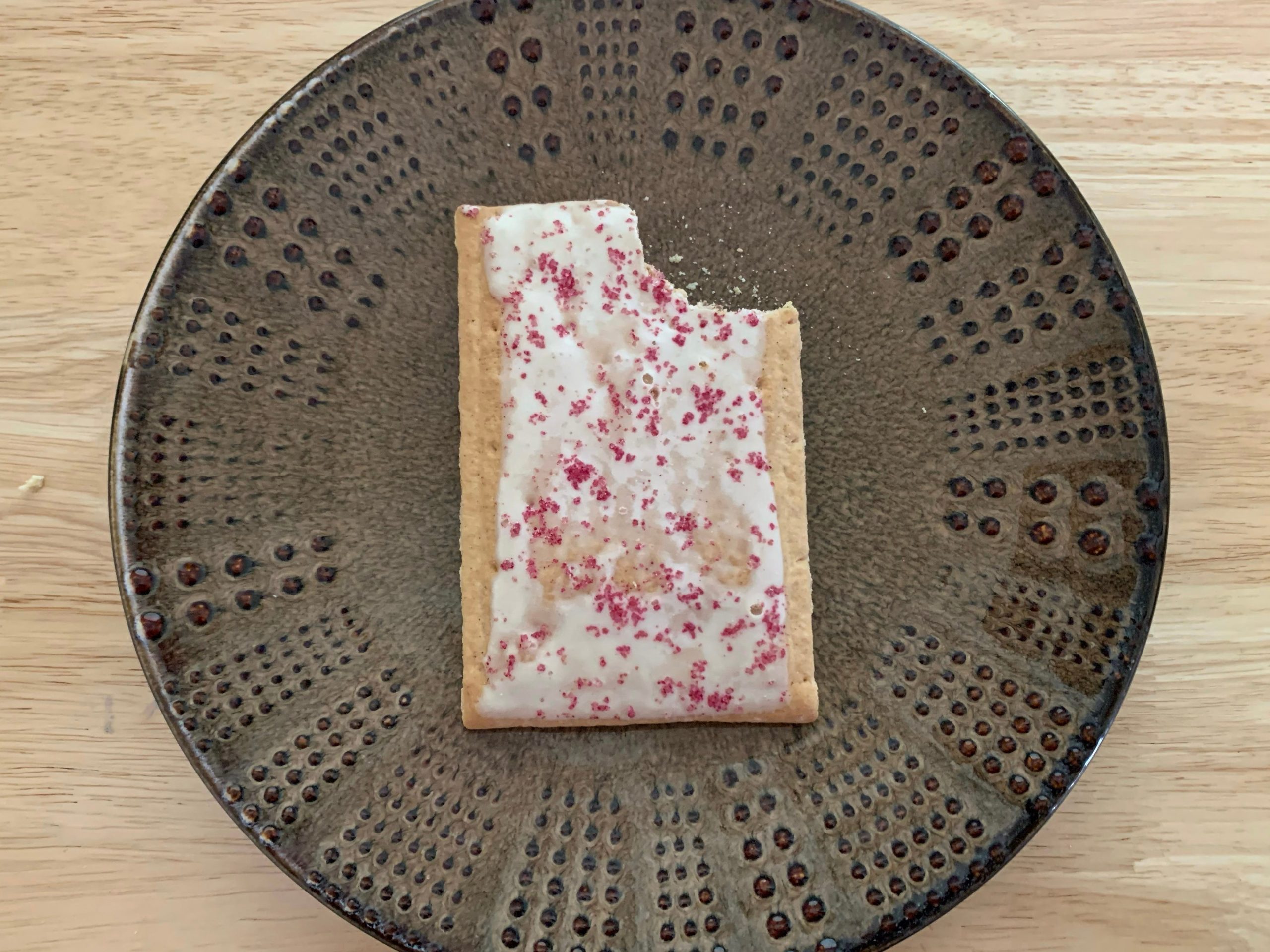 trader joe's cherry pomegranate toaster pastry