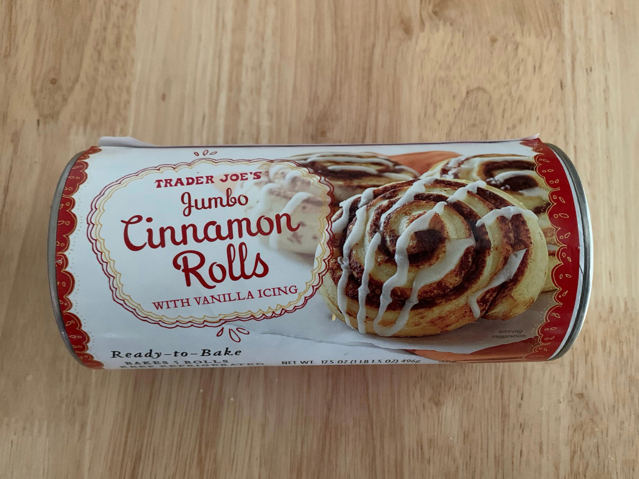 trader joe's cinnamon rolls