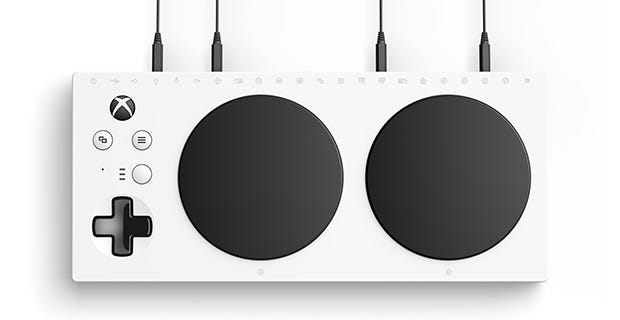 The Xbox Adaptive Controller.