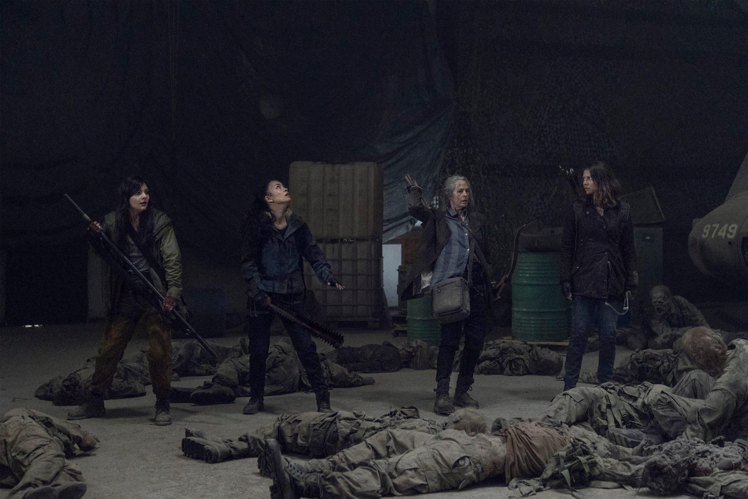 twd 1101 rosita, carol, maggie