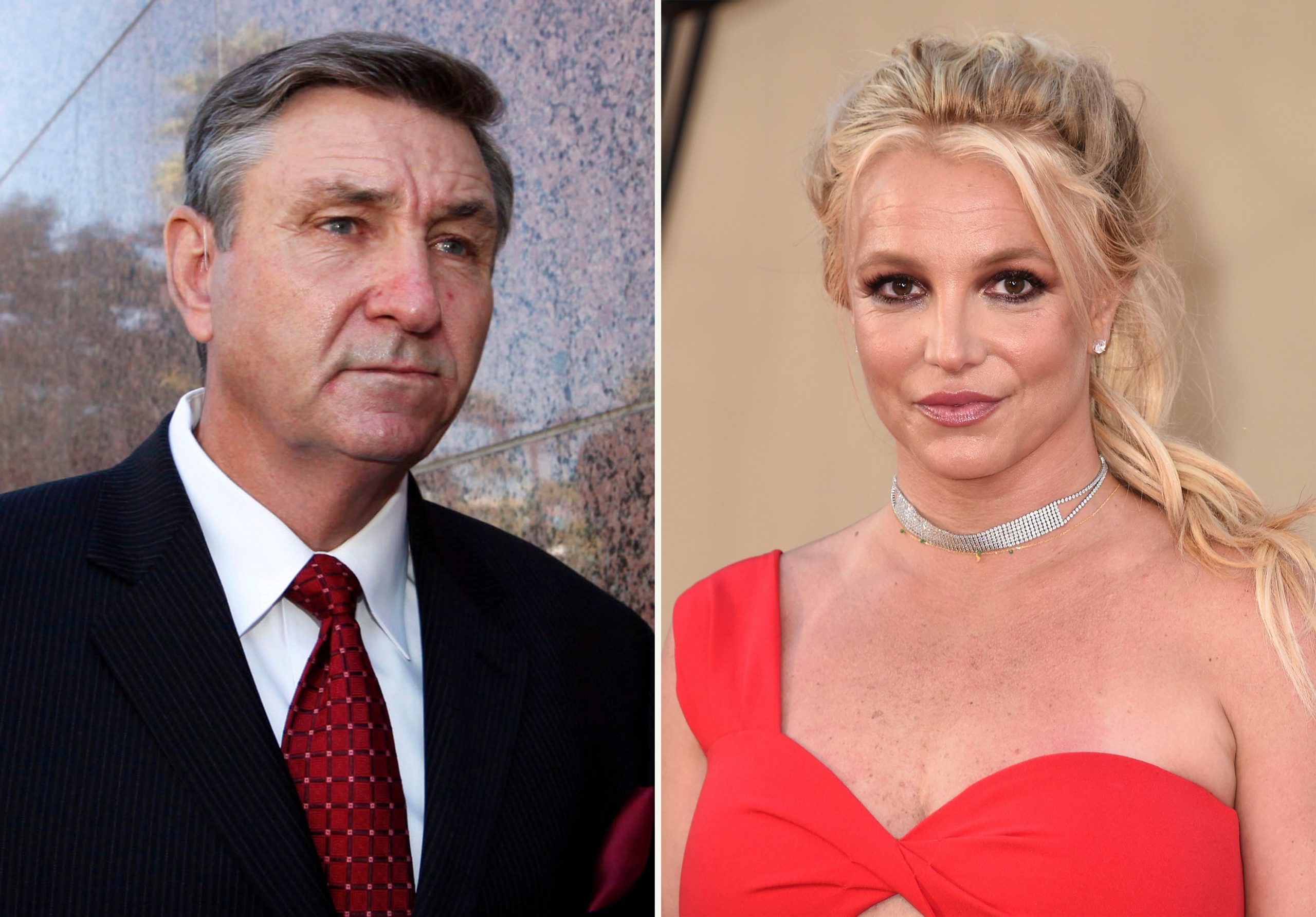 Britney Spears and her father Jamie