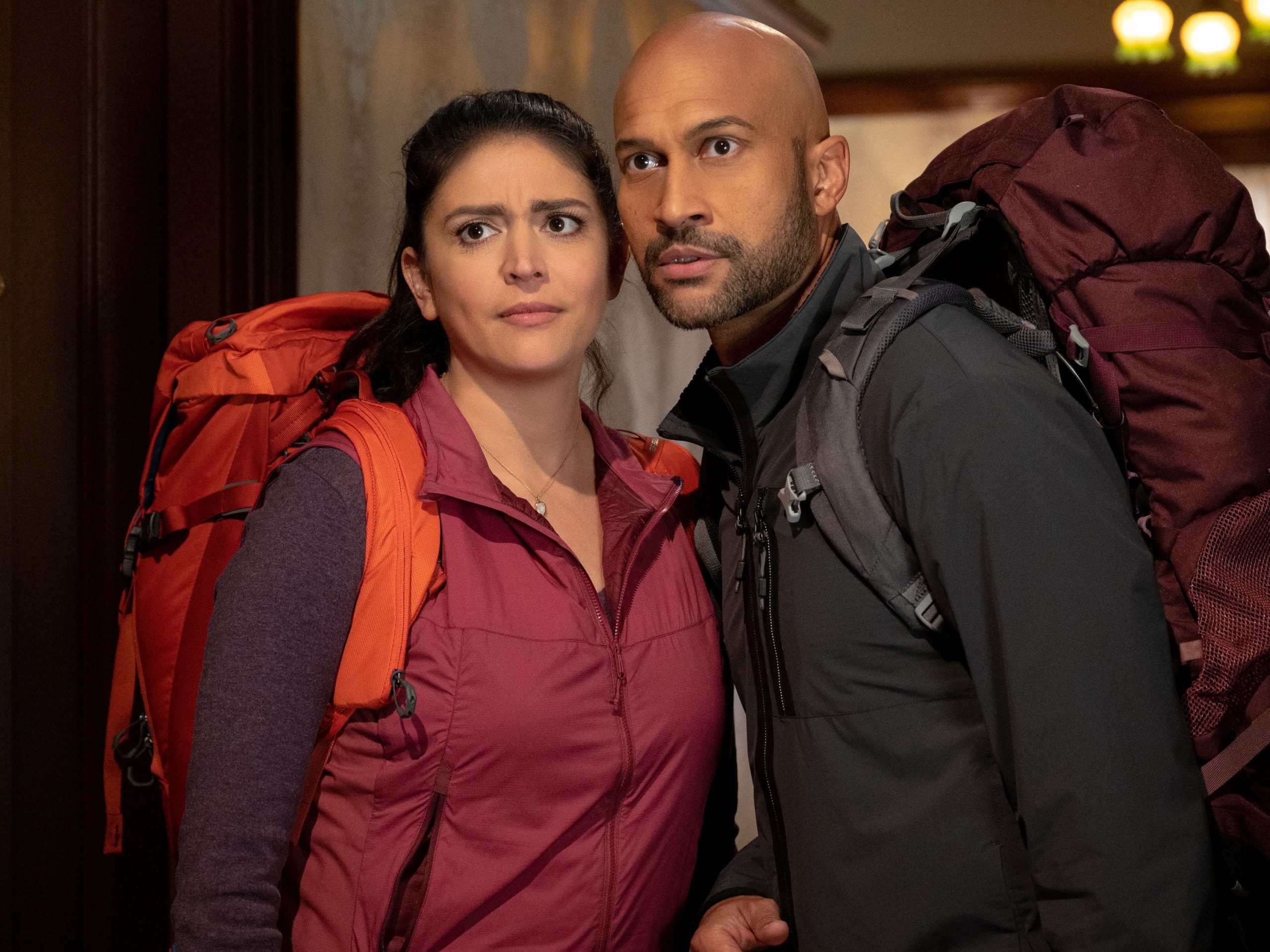 Cecily Strong and Keegan Michael Key in 'Schmigadoon'