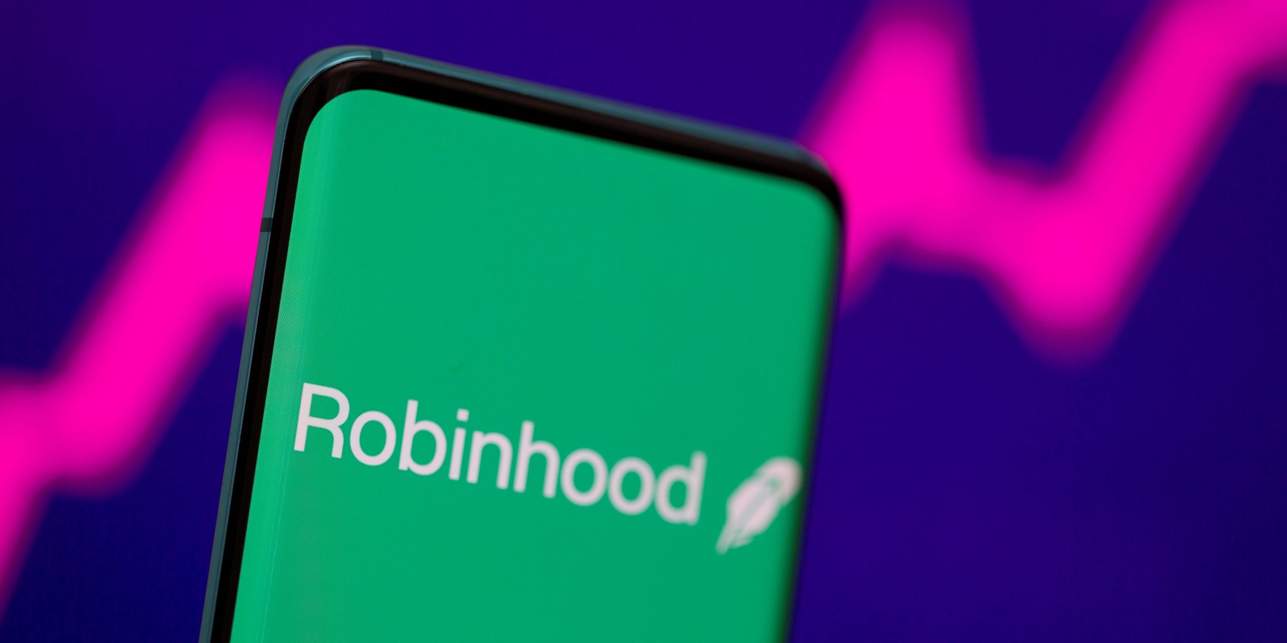 Robinhood logo stocks investing