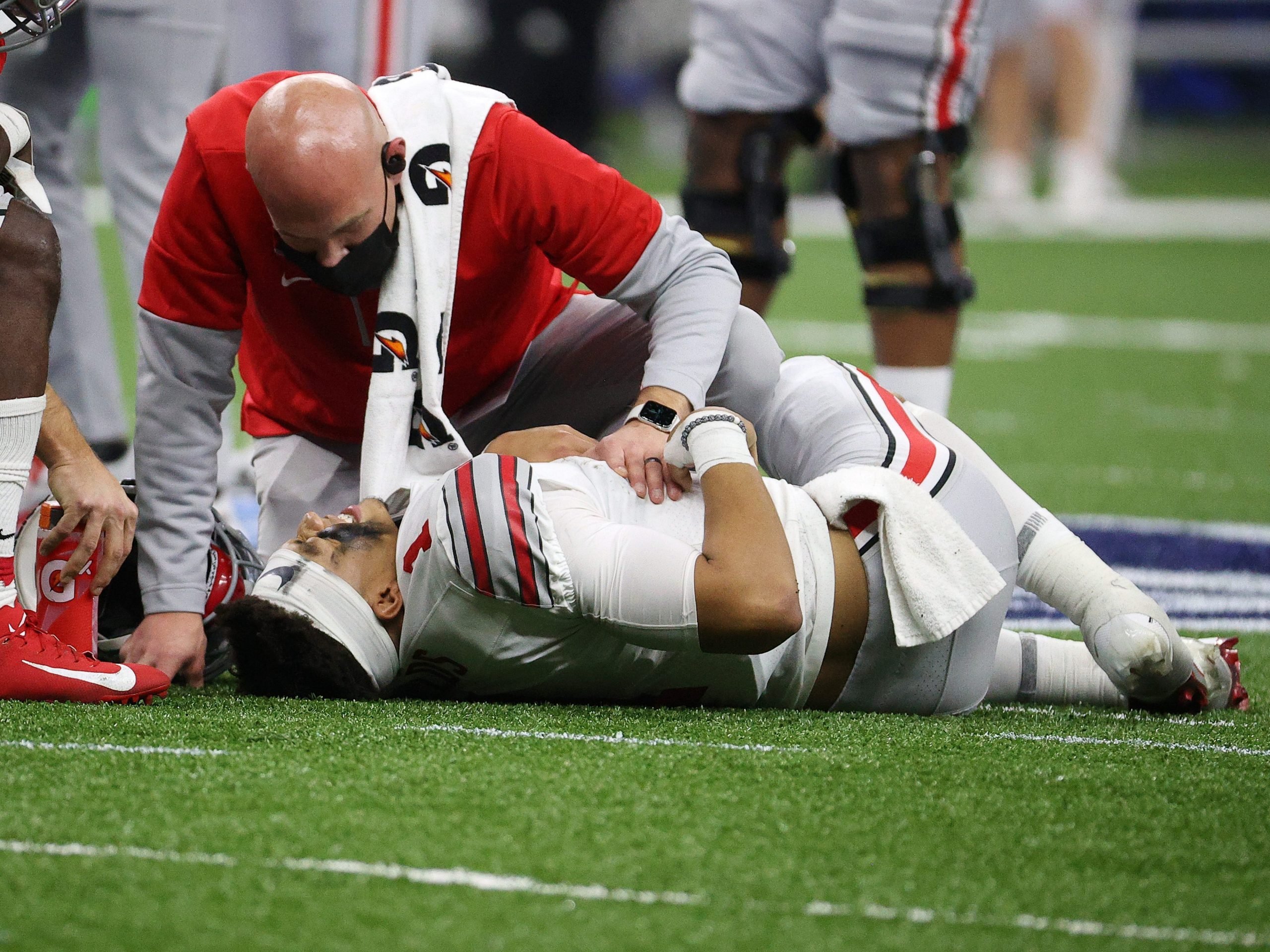 Justin Fields injury