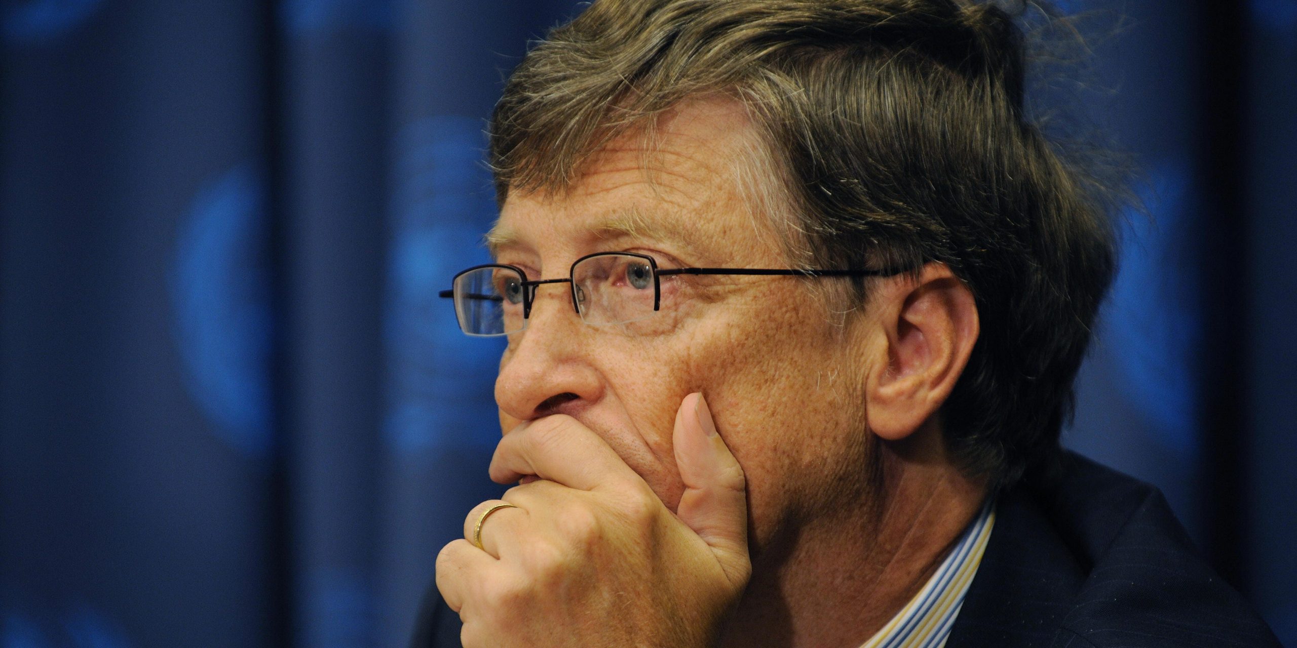 Gates, as chairman of the Bill & Melinda Gates Foundation,attends a global health conference put on by the United Nations on September 25, 2008 in New York.