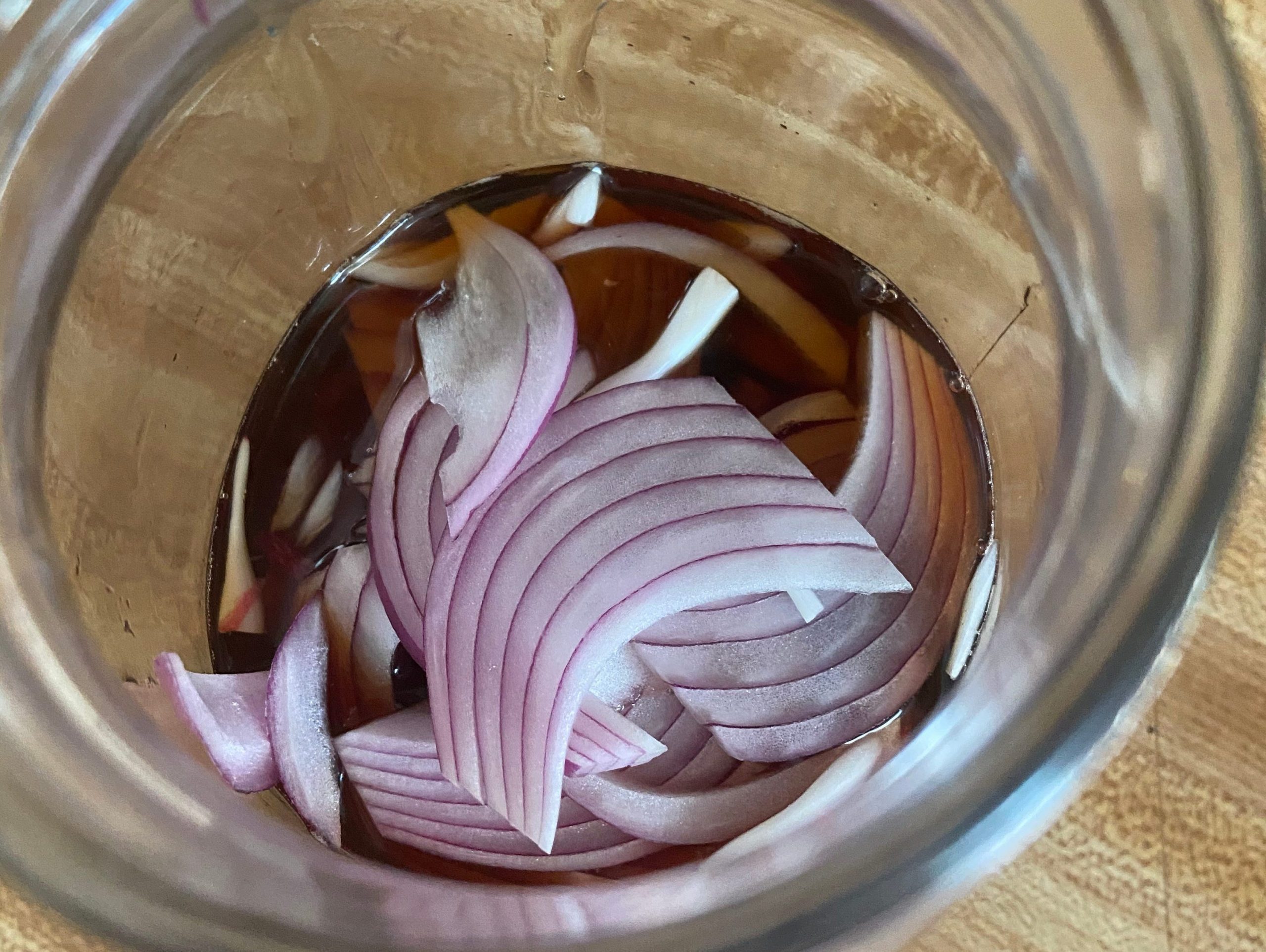 Onions in vinegar