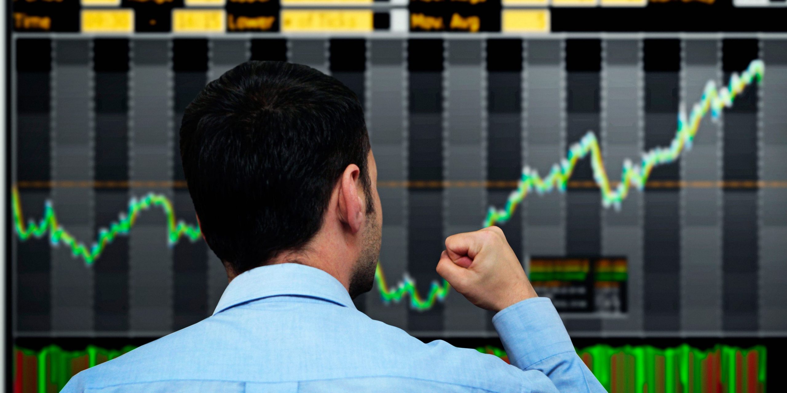 Happy Stock Market Investor