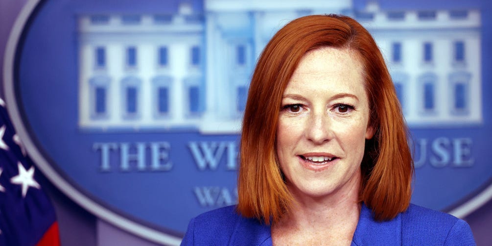 White House Press Secretary Jen Psaki speaks at a press briefing in the White House on August 02, 2021.