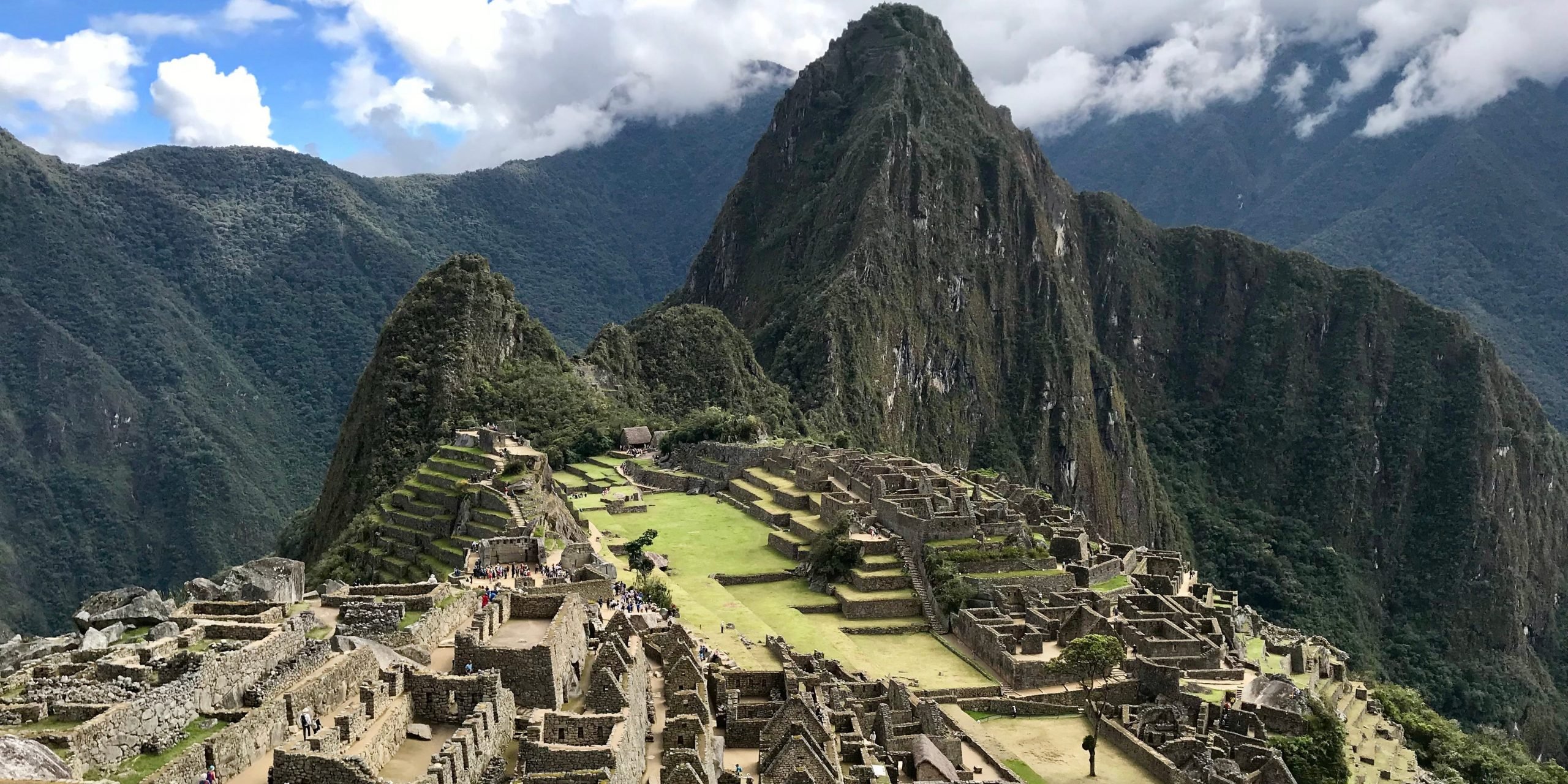 Machu Picchu in Peru.
