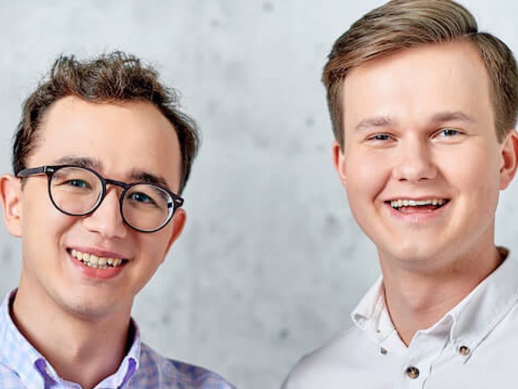 Ramp cofounders Przemek Kowalczyk & Szymon Sypniewicz.