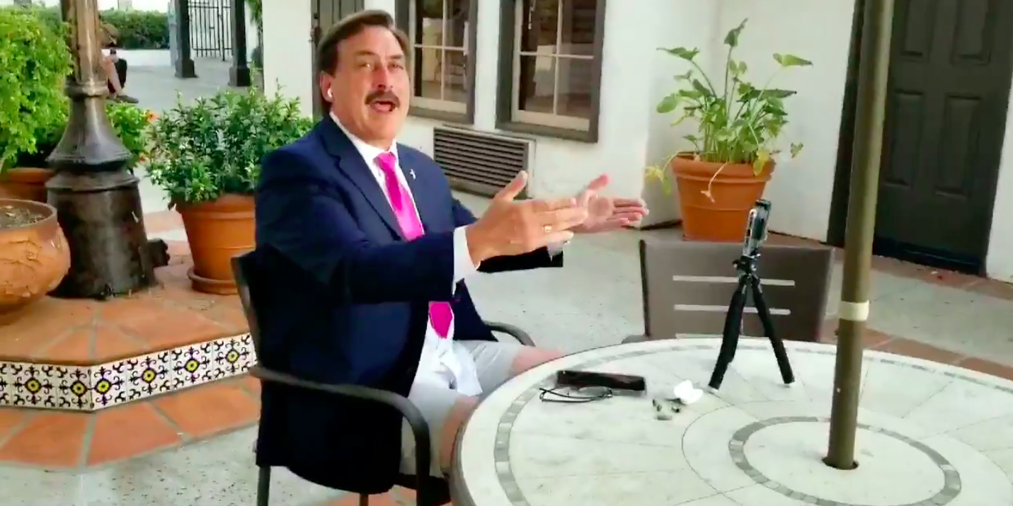 Mike Lindell Zoom interview