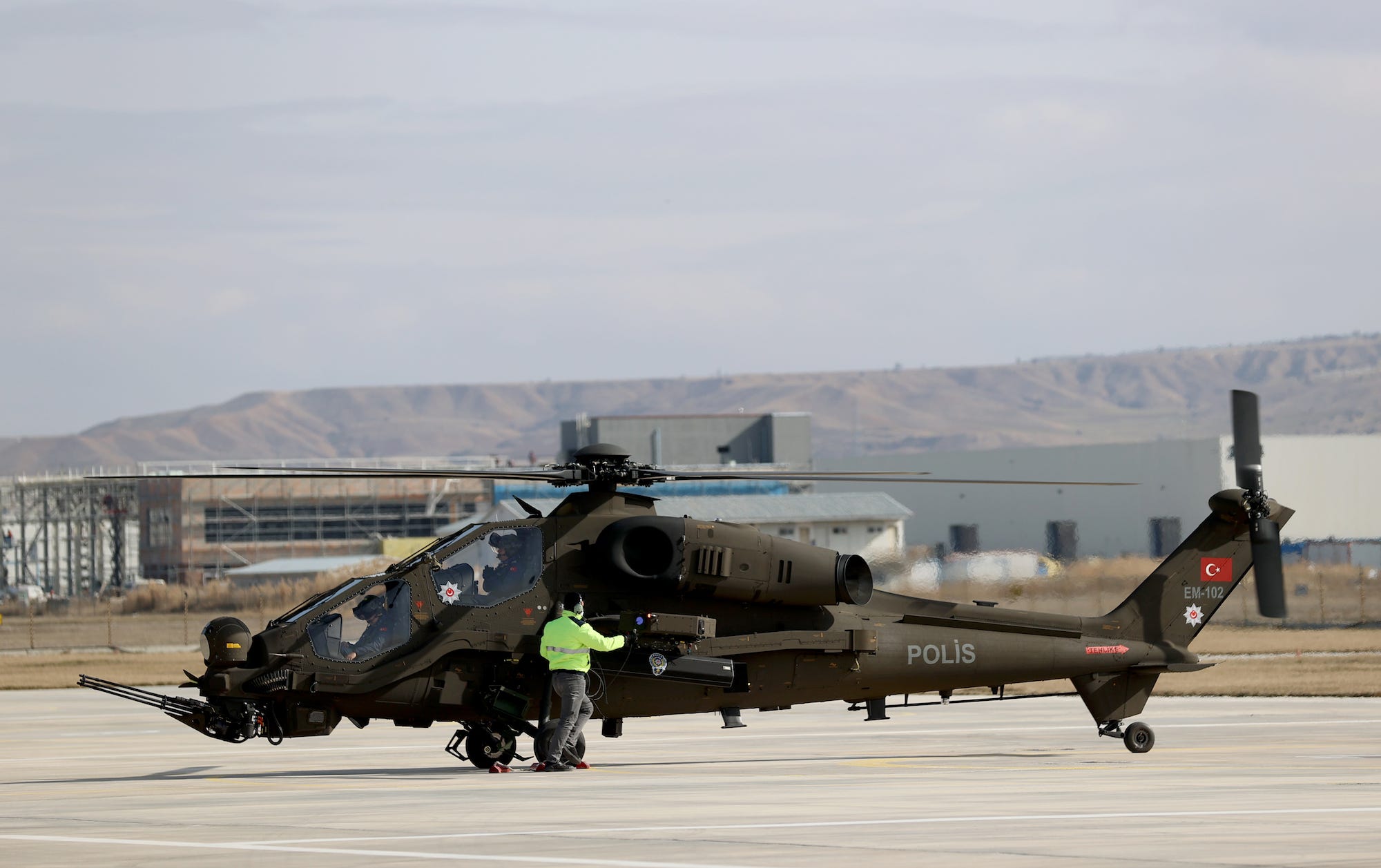 Turkey T129 ATAK helicopter