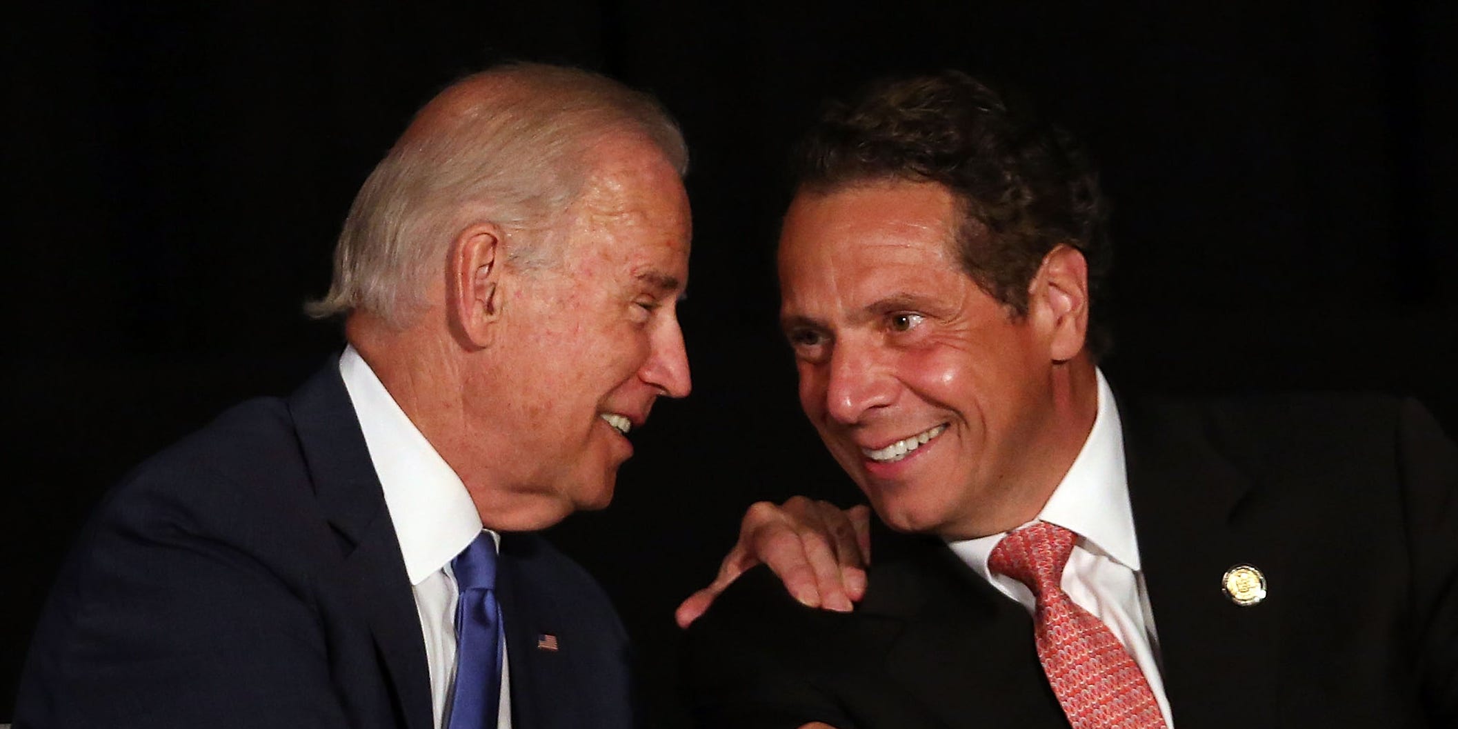 Joe Biden and Andrew Cuomo