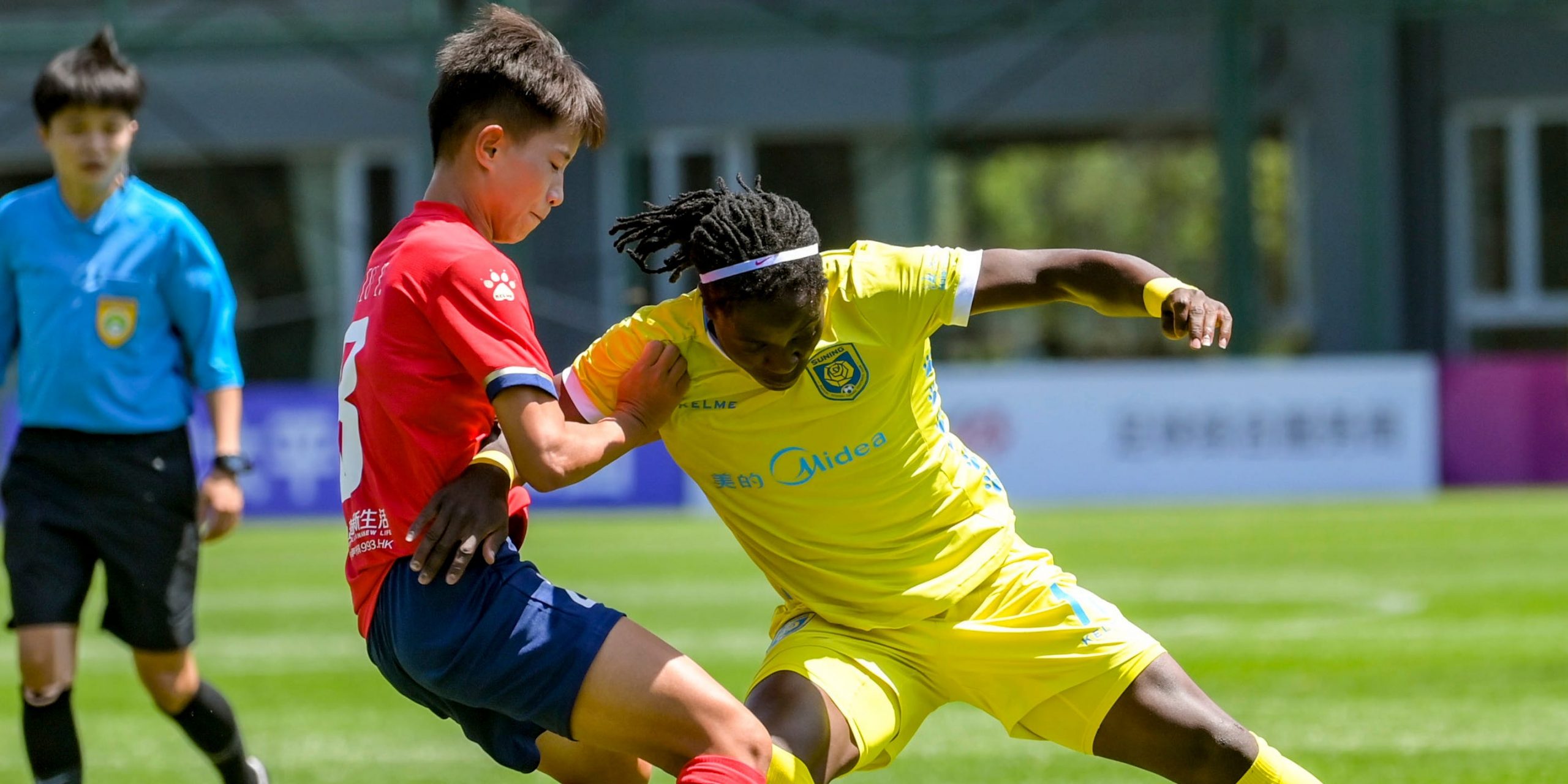 Tabitha Chawinga playing in China