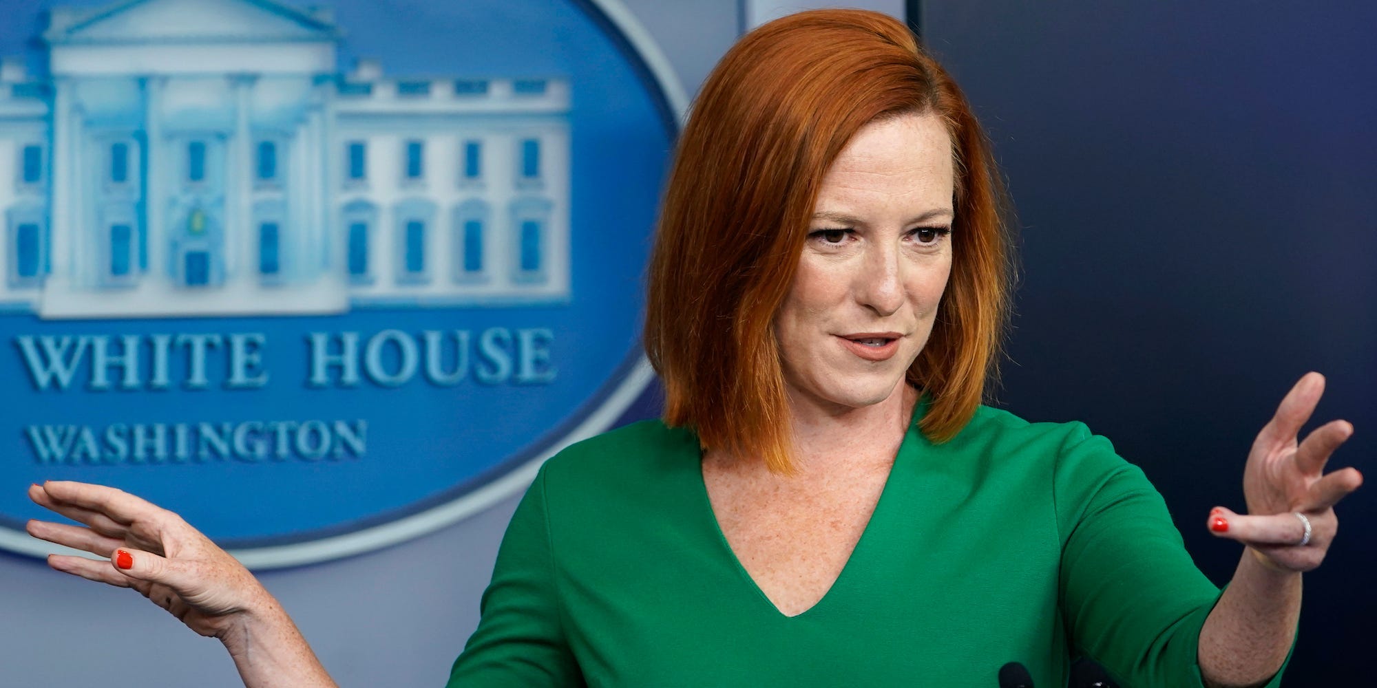 White House press secretary Jen Psaki