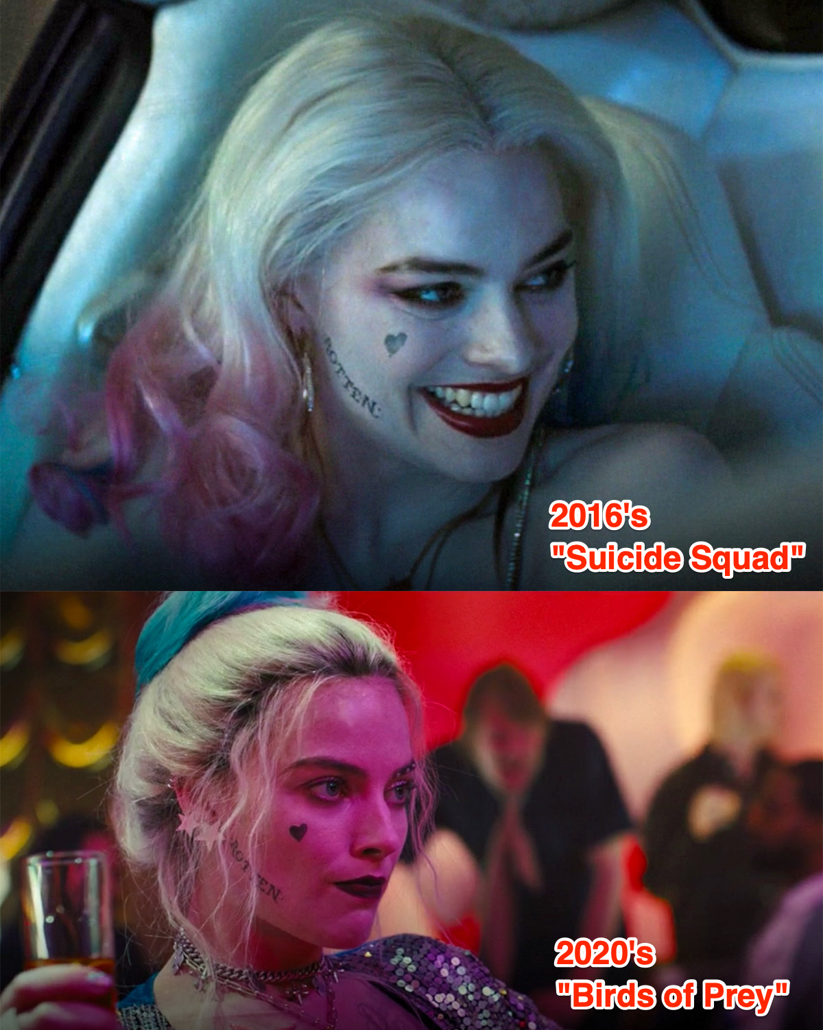 James Gunn removed Harley Quinn's 'rotten' tattoo in 'The Suicide Squad'  after learning Margot Robbie didn't like it