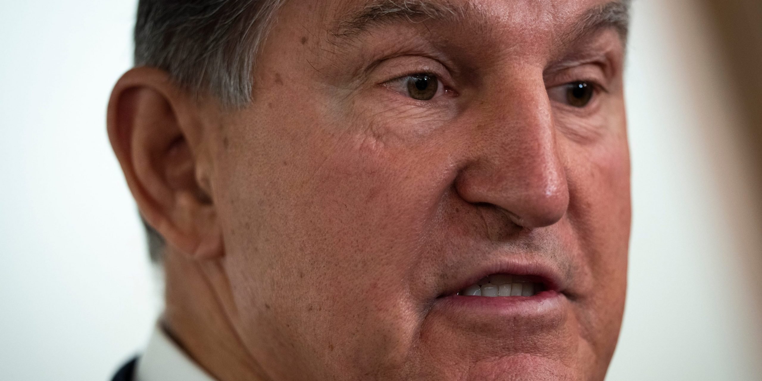 Sen. Joe Manchin face