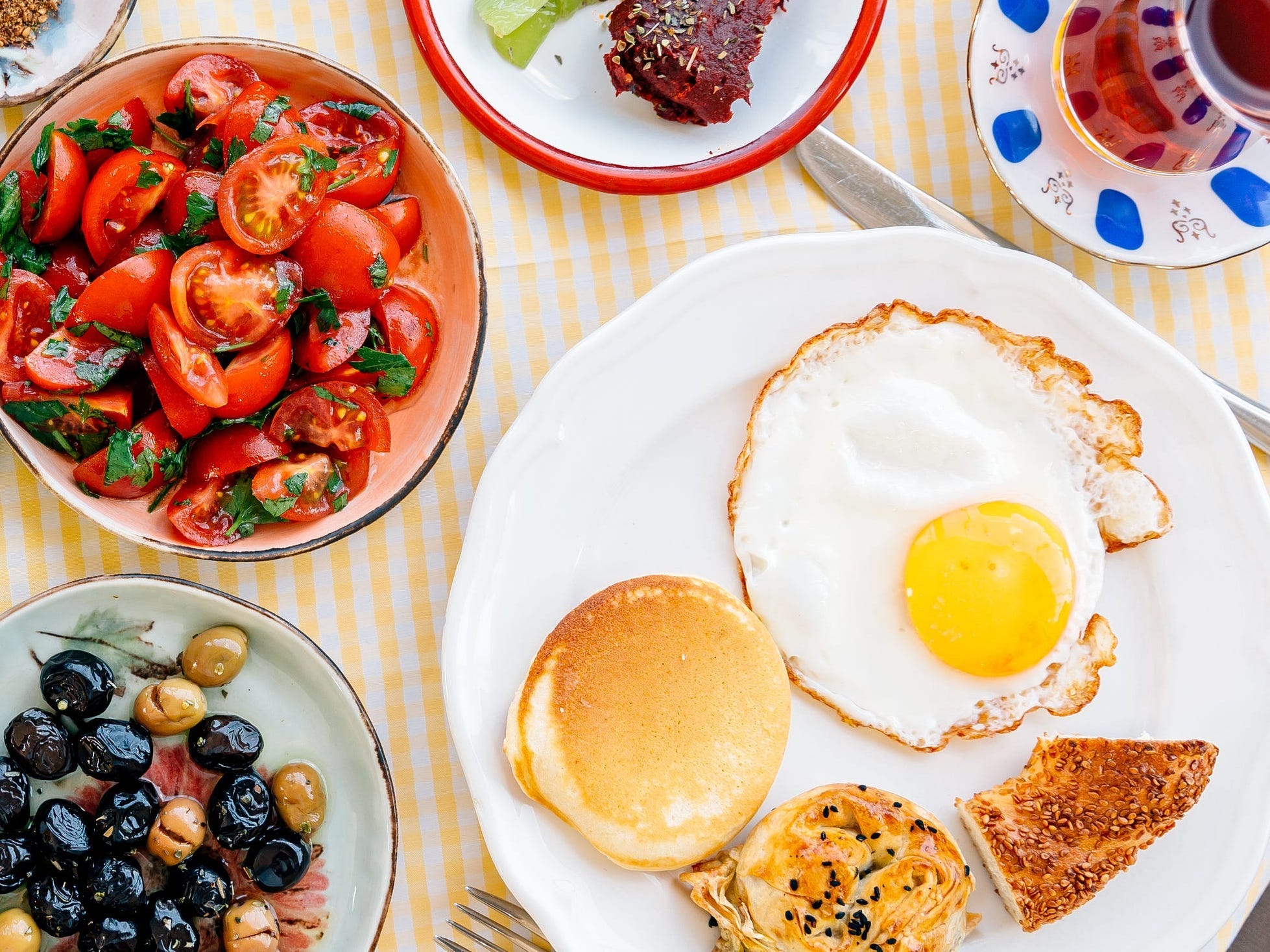 Sunny side up eggs