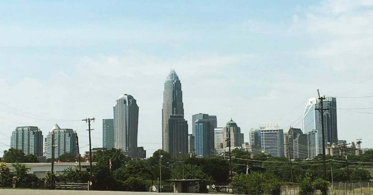 charlotte north carolina skyline