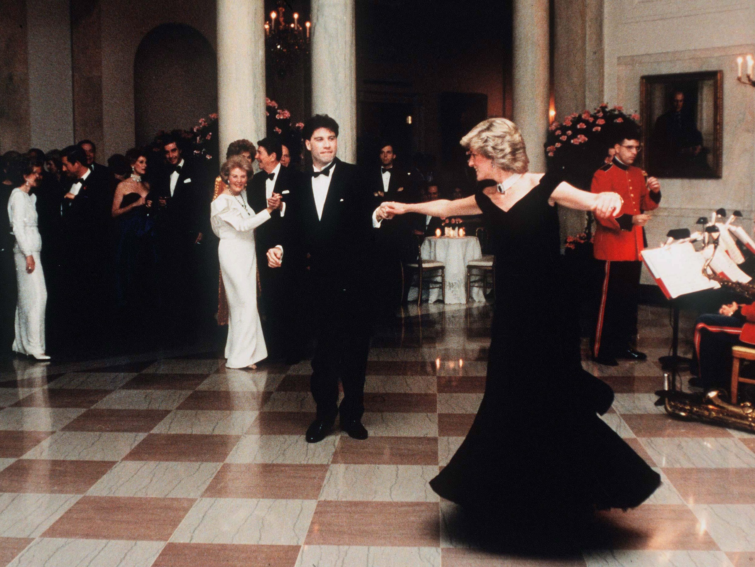 princess diana john travolta