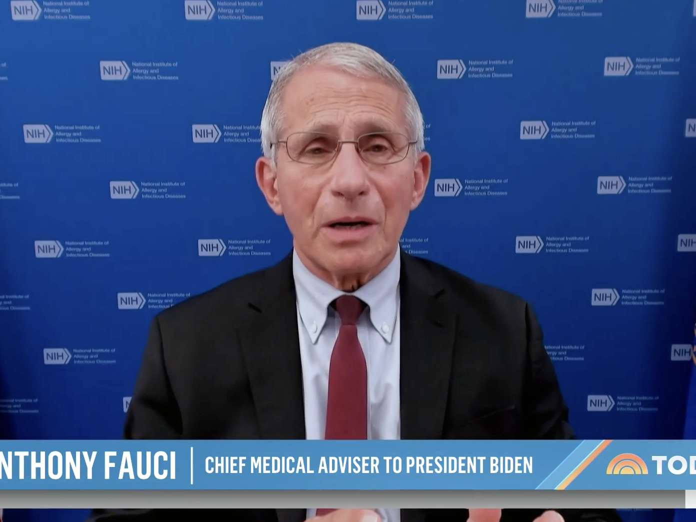 Dr. Anthony Fauci on "Today" show