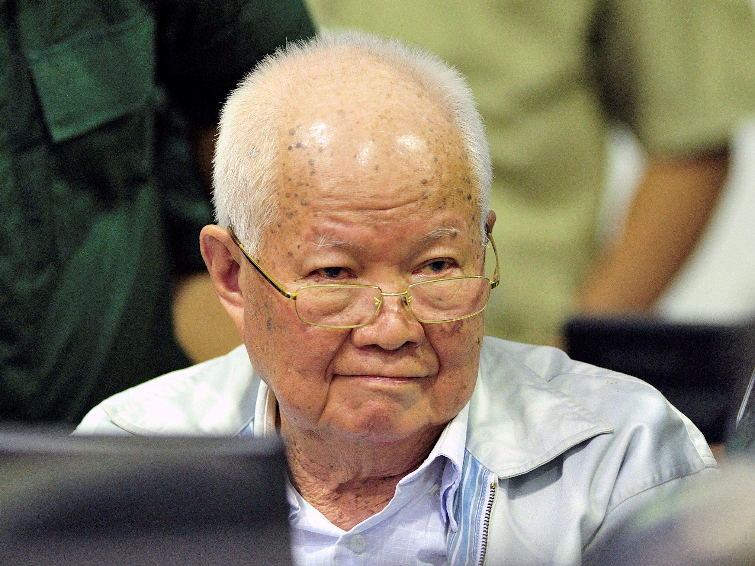 Khieu Samphan in court