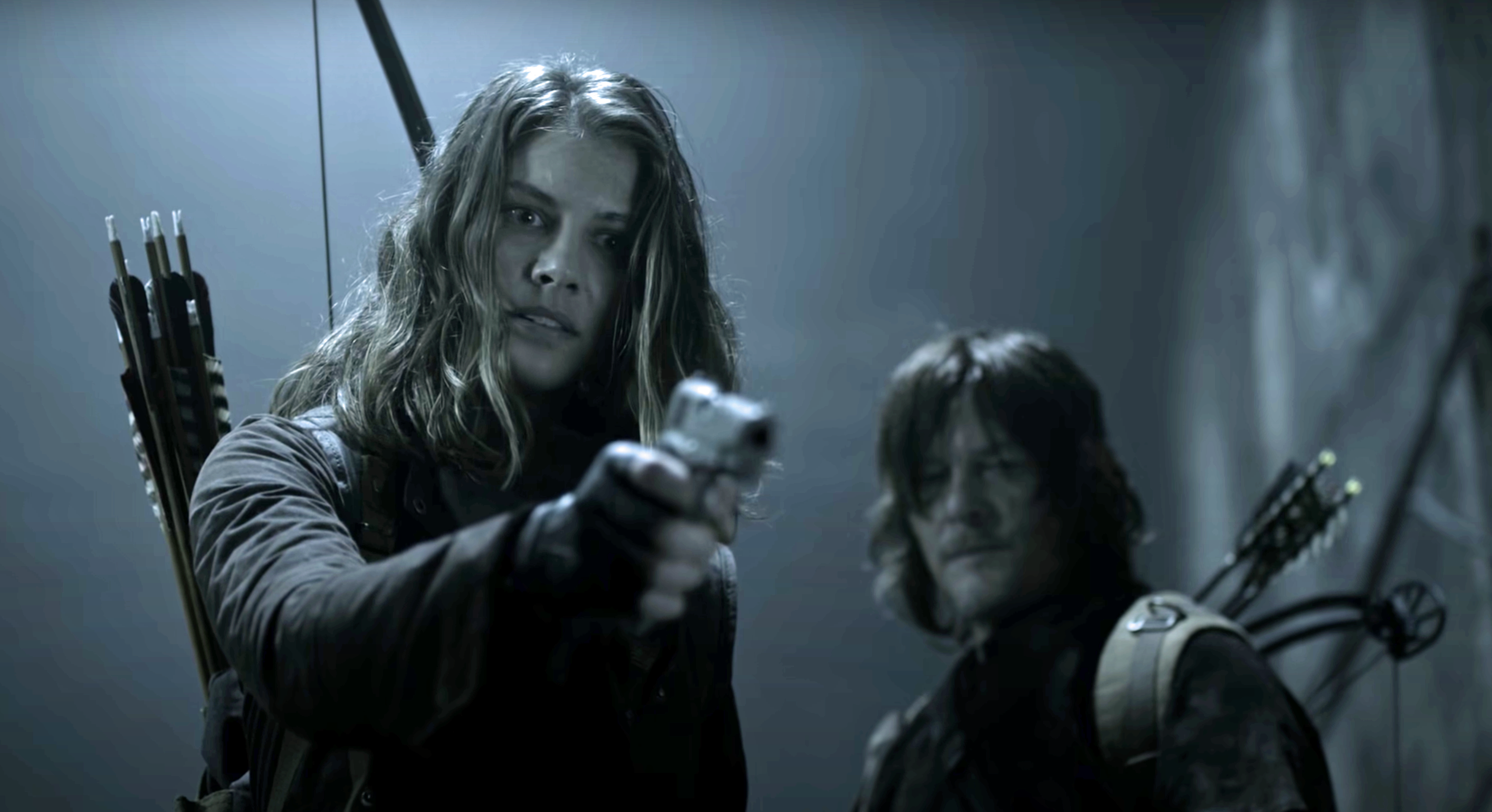 TWD 1101 Maggie and Daryl confront Negan