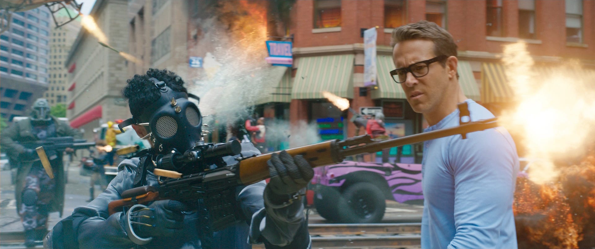 Ryan Reynolds in "Free Guy."