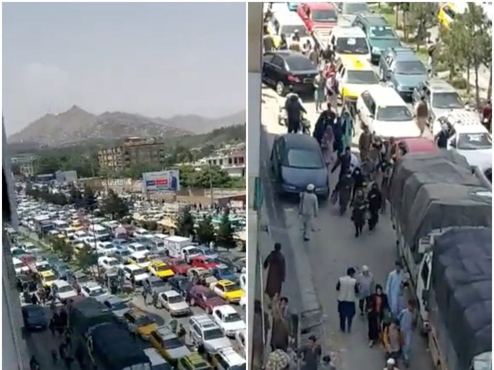 kabul traffic