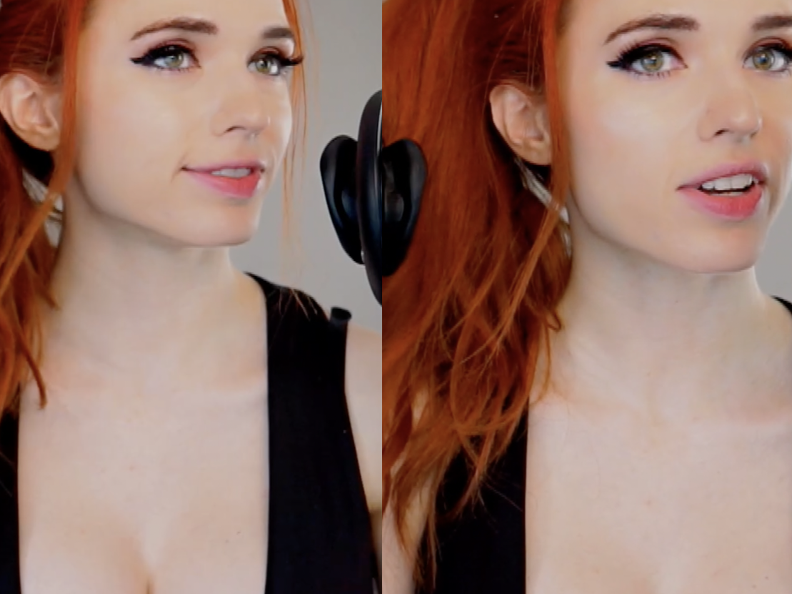 Amouranth on Twitch.