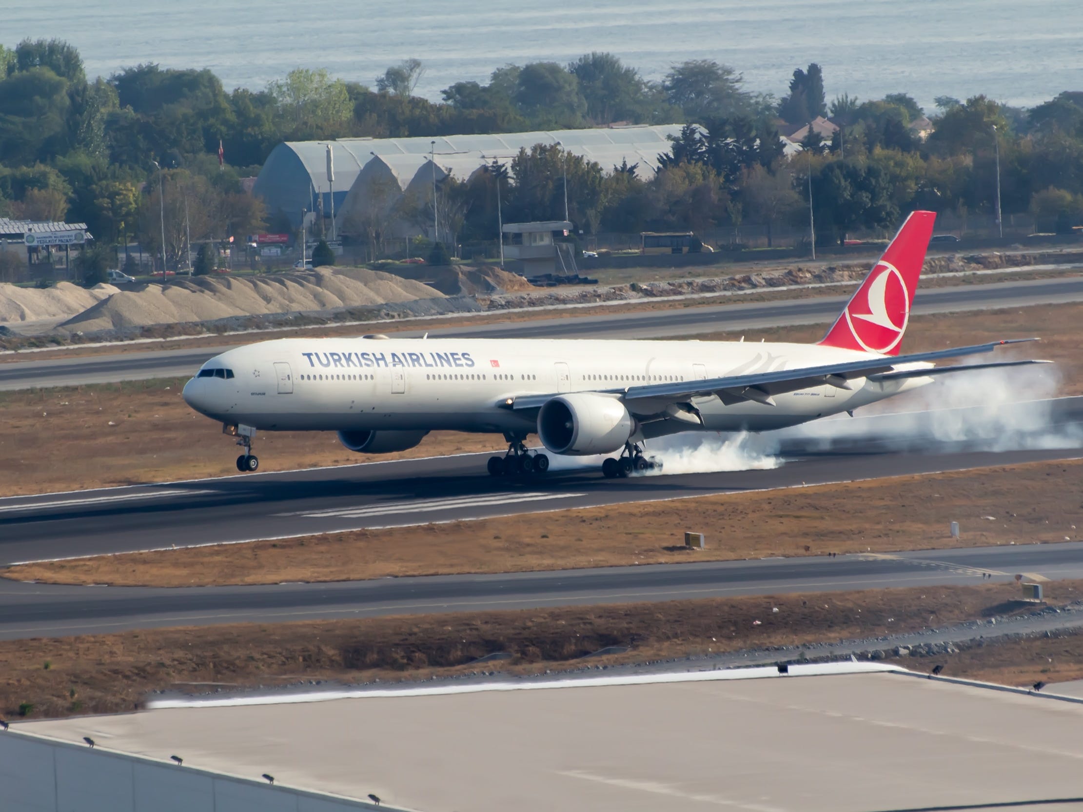 A Turksih Airlines Boeing 777-300ER