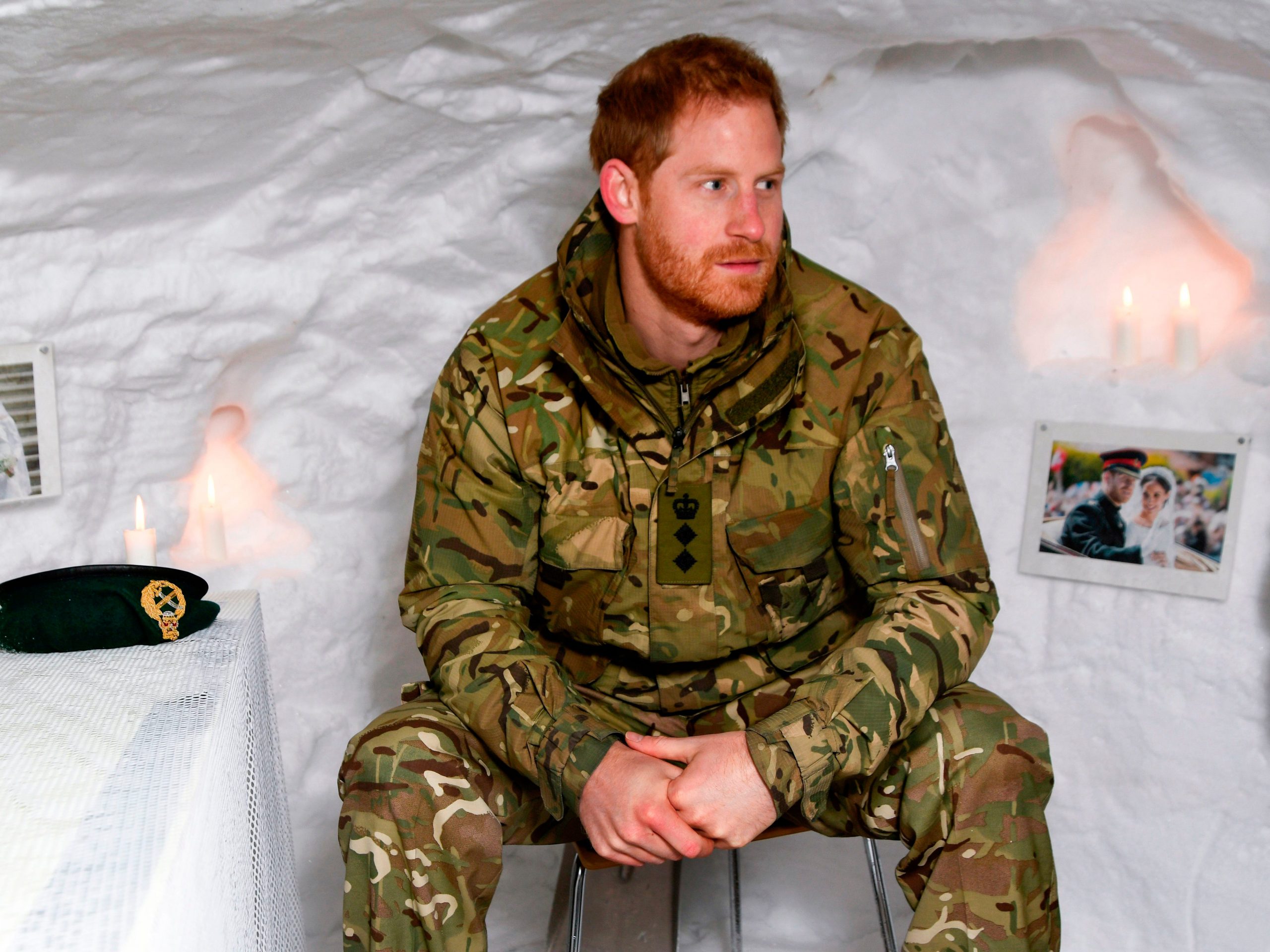 prince harry military
