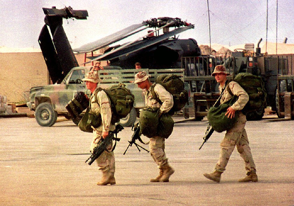 US Army Rangers withdrawal from Mogadishu Somalia